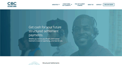 Desktop Screenshot of cbcsettlementfunding.com